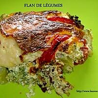 recette FLAN DE LEGUMES