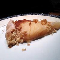 recette Tarte aux poires amandine