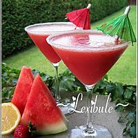 recette Limonade aux fraises et au melon d'eau