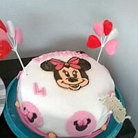 recette gâteau minnie