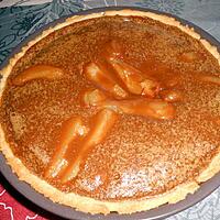 recette Tarte fondante aux poires et Carambars