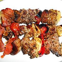 recette BROCHETTES GRILLEES A L'ORIENTALE