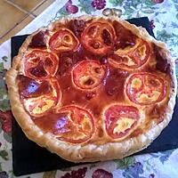 recette Tarte Jambon - gouda - tomate - cumin