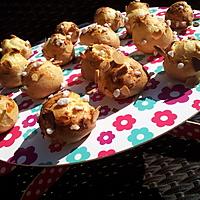 recette Chouquettes aux amandes