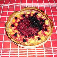 recette Tarte Ananas - Fruits Rouges.