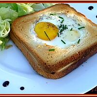 recette Croque saumon oeuf