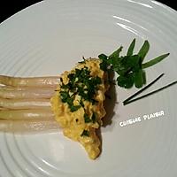 recette Asperges à la flamande