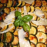 recette Gratin de courgettes parmigiano