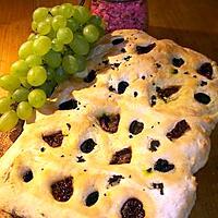 recette Focaccia au tomates séchées et olives