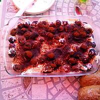 recette Tiramisu aux cerises