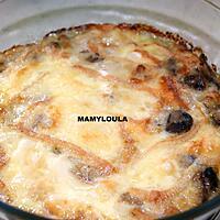 recette Gratin de poulet au maroilles