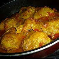 recette Curry de poulet à la tomate