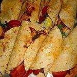 recette Fajitas au poulet