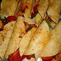 recette Fajitas au poulet