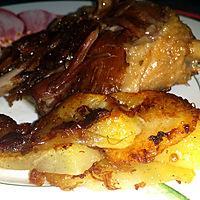 recette Confit de canard et pommes de terre sautées