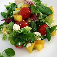 recette Salade de Nectarine et de Peche