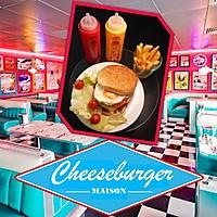 recette CHEESEBURGER MAISON