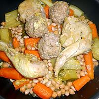 recette RAGOUT MIXTE DE VIANDES AUX PETITS LEGUMES (genre couscous)