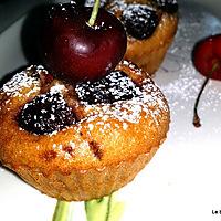 recette Muffins chocolat - cerises