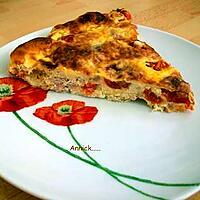 recette clafoutis thon-tomates cerises