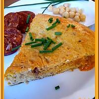 recette Omelette au chorizo et pois chiches