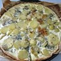 recette tarte aux pommes de terre et roquefort