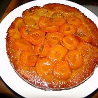 recette Tarte Tatin aux abricots et au romarin de CHOUYA
