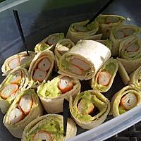 recette Maki de Wrap pique-nique au surimi et avocat