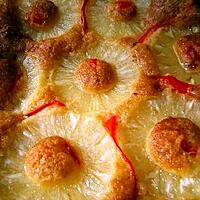 recette Gâteau à l'ananas et poivron rouge au sirop de gingembre