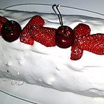 recette Roulé aux fraises - recette n°100 Merci à tous!!!