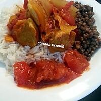 recette Carry de porc et rougail tomates