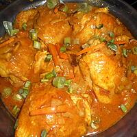 recette Hauts de cuisses de poulet au curry