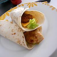 recette Wraps ranch façon Mc Do