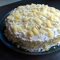 recette gâteau à l'ananas