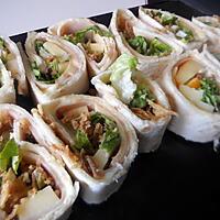 recette Wraps apéritif