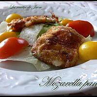 recette mozarella panée