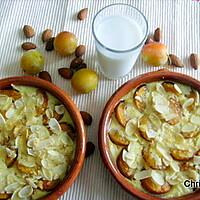 recette Lait d'amandes et flans aux mirabelles