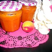 recette Confiture d'abricot-coco-amande