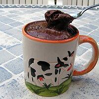 recette Mug cake a la pâte à tartiner au chocolat