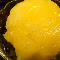 recette Sorbet de poire au gingembre