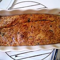 recette Cake thon/champignons/comté