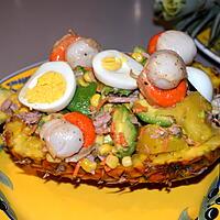 recette ANANAS SURPRISE