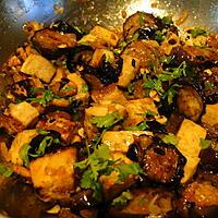 recette Aubergines et tofu aigre-doux (du site RICARDO Cuisine)