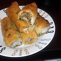 recette BOUREK A LA VIANDE HACHÉE