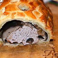 recette FILET MIGNON DE PORC EN CROUTE