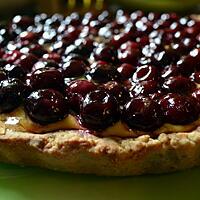 recette TARTE AUX CERISES NOIRES