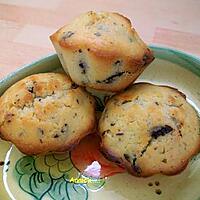 recette muffins citron-choco