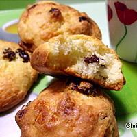 recette Rochers Fromage Blanc, Coco, Chocolat Blanc et Raisins Secs