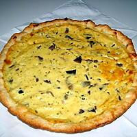 recette Quiche champignons/boursin ail et fines herbes