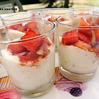 recette Verrine au pesto et mousse mozzarella